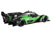 Lamborghini SC63 #63 Matteo Cairoli Andrea Caldarelli Romain Grosjean Iron Lynx IMSA 12 Hours of Sebring 2024 1/18 Model Car Top Speed TS0584