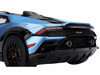 Lamborghini Huracan Sterrato Blu Aegir Blue Metallic with Matt Black Top 1/18 Model Car Top Speed TS0609