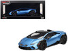 Lamborghini Huracan Sterrato Blu Aegir Blue Metallic with Matt Black Top 1/18 Model Car Top Speed TS0609