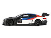 BMW M4 GT3 #1 White with Black Blue and Red Graphics GT Racing Series 1/24 Diecast Model Car Motormax 73912