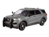 2022 Ford Police Interceptor Utility Unmarked Gray Metallic Builder s Kit Law Enforcement and Public Service Series 1/24 Diecast Model Car Motormax 76988GRY-BB