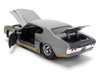 1971 Chevrolet Chevelle SS Hurst Gray Metallic with Gold Stripes Bigtime Muscle Series 1/24 Diecast Model Car Jada 36588