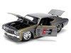 1971 Chevrolet Chevelle SS Hurst Gray Metallic with Gold Stripes Bigtime Muscle Series 1/24 Diecast Model Car Jada 36588