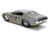 1971 Chevrolet Chevelle SS Hurst Gray Metallic with Gold Stripes Bigtime Muscle Series 1/24 Diecast Model Car Jada 36588