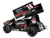 Winged Sprint Car #14 Spencer Bayston Four CCCC s Construction Sander Jason Meyers Racing 2025 1/18 Diecast Model Car ACME A1825007