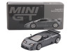 Bugatti EB110 Super Sport Grigio Scuro Dark Gray Metallic Limited Edition 1/64 Diecast Model Car Mini GT MGT01002