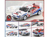 Toyota Celica GT Four #21 Gilberto Pianezzola Loris Roggia Rallye Sanremo Rallye d Italia 1996 with Extra Wheels 1/64 Diecast Model Car BM Creations 64B0421