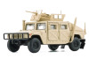 HUMVEE 4 CT Military Vehicle Desert Tan with Alternative Tops 1/64 Diecast Model Car BM Creations 64B0459