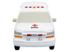 Ambulance American Red Cross Disaster Relief Unit White with Graphics 1/64 Diecast Model Iconic Replicas 64-0222