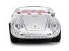1955 Porsche 550 Spyder Silver Metallic with Red Interior Collection Series 1/64 Diecast Model Car Majorette MJ8505001007
