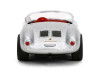 1955 Porsche 550 Spyder Silver Metallic with Red Interior Collection Series 1/64 Diecast Model Car Majorette MJ8505001007