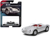 1955 Porsche 550 Spyder Silver Metallic with Red Interior Collection Series 1/64 Diecast Model Car Majorette MJ8505001007