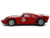 1965 Ford GT40 MK1 #25 Red Metallic with Gold Stripes Collection Series 1/64 Diecast Model Car Majorette MJ8505001008