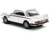 1975 BMW 3 0 CSL White with Red and Blue Stripes Collection Series 1/64 Diecast Model Car Majorette MJ8505001009 1975 BMW 3 0 CSL White with Red and Blue Stripes Collection Series 1/64 Diecast Model Car Majorette MJ8505001009