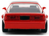 1985 Chevrolet Camaro Red with Black Top and Stripes Collection Series 1/64 Diecast Model Car Majorette MJ8505001010