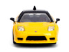 1995 Honda NSX R GT RHD Right Hand Drive Yellow with Black Top Collection Series 1/64 Diecast Model Car Majorette MJ8505001011