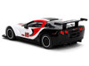 2005 Chevrolet Corvette C6R #16 White with Black and Red Graphics Collection Series 1/64 Diecast Model Car Majorette MJ8505001012