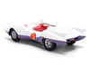 Mach 5 White with Red Stripes and Interior Speed Racer 1967 TV Series Anime Hollywood Rides Series 1/32 Diecast Model Car Jada 35882