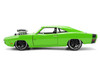 1970 Dodge Charger R T Bright Green with Black Tail Stripe Bigtime Muscle Series 1/24 Diecast Model Car Jada 36595