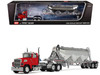 Ford LTL 9000 Day Cab with Heil Pneumatic Tank Trailer Heil Red 1/64 Diecast Model DCP/First Gear 60-2103