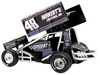 Winged Sprint Car #48 Danny Dietrich Weikert s Livestock Speedway Cars Gary Kauffman Racing (2025) 1/50 Diecast Model Car ACME A5025001
