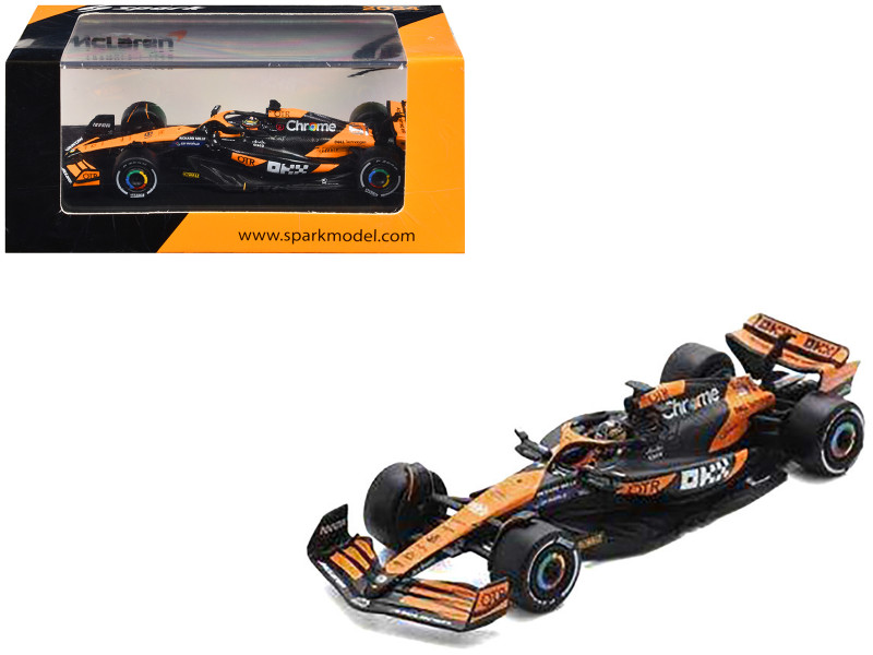 McLaren MCL38 #81 Oscar Piastri Formula One F1 Australian GP 2024 1/64 Diecast Model Car Spark Y375