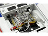 1970 Plymouth HEMI Cuda Street Machine White with Red and Blue Stripes Limited Edition to 366 pieces Worldwide 1/18 Diecast Model Car ACME A1806136