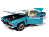 1969 Chevrolet Chevelle SS 396 Azure Turquoise Metallic with White Stripes White Vinyl Top and Interior Muscle Car & Corvette Nationals MCACN American Muscle Series 1/18 Diecast Model Car Auto World AMM13481969 Chevrolet Chevelle SS 396 Azure Turquoise Metallic with White Stripes White Vinyl Top and Interior Muscle Car & Corvette Nationals MCACN American Muscle Series 1/18 Diecast Model Car Auto World AMM1348