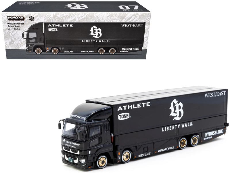 Mitsubishi Fuso Super Great Truck with Transporter EVA Racing