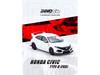 Honda Civic Type R FK8 RHD Right Hand Drive White 1/64 Diecast Model Car Inno Models IN64-FK8-WHI
