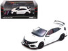 Honda Civic Type R FK8 RHD Right Hand Drive White 1/64 Diecast Model Car Inno Models IN64-FK8-WHI