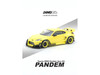Toyota GR86 Pandem RHD Right Hand Drive Yellow 1/64 Diecast Model Car Inno Models IN64-GR86P-YL