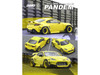 Toyota GR86 Pandem RHD Right Hand Drive Yellow 1/64 Diecast Model Car Inno Models IN64-GR86P-YL