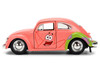 1959 Volkswagen Beetle Patrick Star Livery Pink SpongeBob SquarePants 1999 Current TV Series Hollywood Rides Series 1/32 Diecast Model Car Jada 35479
