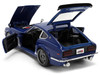 1972 Datsun 240Z Blue with White Stripes JDM Tuners Series 1/24 Diecast Model Car Jada 37020