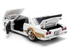 1971 Nissan Skyline 2000GT R RHD Right Hand Drive White with Gold Graphics JDM Tuners Series 1/24 Diecast Model Car Jada 37021