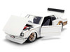 1971 Nissan Skyline 2000GT R RHD Right Hand Drive White with Gold Graphics JDM Tuners Series 1/24 Diecast Model Car Jada 37021