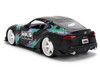 2020 Toyota GR Supra HKS Matt Black with Graphics JDM Tuners Series 1/24 Diecast Model Car Jada 37023