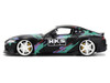 2020 Toyota GR Supra HKS Matt Black with Graphics JDM Tuners Series 1/24 Diecast Model Car Jada 37023