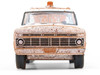 1973 Ford F 100 Tow Truck White Weathered Blue Collar Collection Series 14 1/64 Diecast Model Car Greenlight 35300B