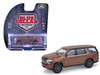 2022 Chevrolet Tahoe Auburn Metallic Blue Collar Collection Series 14 1/64 Diecast Model Car Greenlight 35300E
