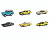 Barrett Jackson Series 15 Set of 6 Cars 1/64 Diecast Model Cars Greenlight 37320SET