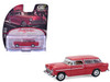 1955 Chevrolet Nomad Custom Wagon Red Barrett Jackson Series 16 1/64 Diecast Model Car Greenlight 37330A