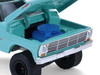 1967 Ford F 100 Custom Pickup Truck Light Blue Barrett Jackson Series 16 1/64 Diecast Model Car Greenlight 37330B