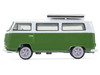 1968 Volkswagen Type II Microbus Green and White Barrett Jackson Series 16 1/64 Diecast Model Car Greenlight 37330C