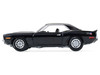 1970 Plymouth Cuda AAR Black with Gray Stripes Barrett Jackson Series 16 1/64 Diecast Model Car Greenlight 37330E
