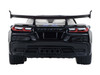 2025 Chevrolet Corvette C8 ZR1 Black with Blue Stripes with Raw Casting Dual Pack 2025 Greenlight Waltersons Collector s Expo Exclusive 1/64 Diecast Model Car Greenlight 51683A