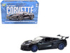 2025 Chevrolet Corvette C8 ZR1 Black with Blue Stripes with Raw Casting Dual Pack 2025 Greenlight Waltersons Collector s Expo Exclusive 1/64 Diecast Model Car Greenlight 51683A