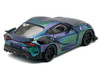Toyota HKS GR Supra RHD Right Hand Drive Magic Purple Metallic 1/64 Diecast Model Car Pop Race PR64-HKSA90-MG