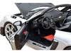 2023 718 Spyder RS Weissach Pack GT Silver Metallic with Carbon Hood 1/18 Diecast Model Car Norev 187270